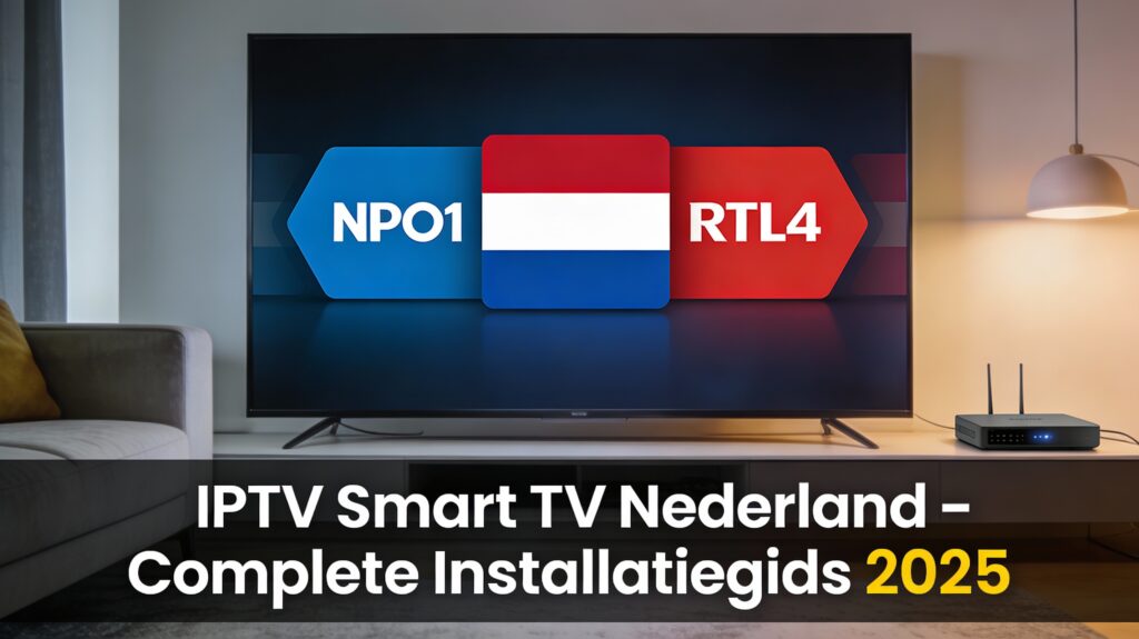 IPTV Smart TV Nederland installatie – Optistream gids voor 2026