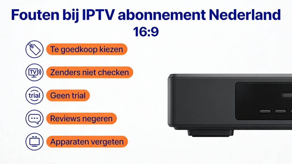 IPTV abonnement Nederland